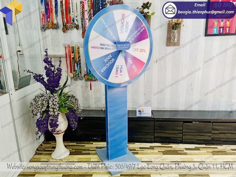 báo giá vòng xoay random trúng thưởng