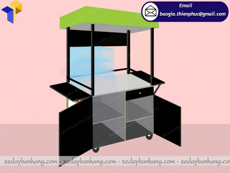 báo giá xe bán bánh mì tại Hải Phòng