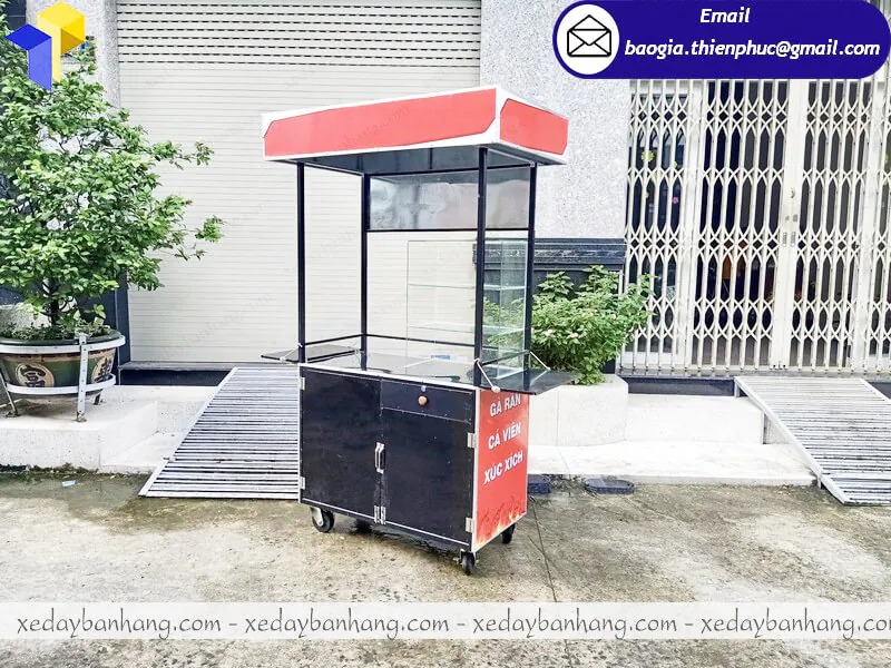 báo giá xe bán chả cá viên chiên