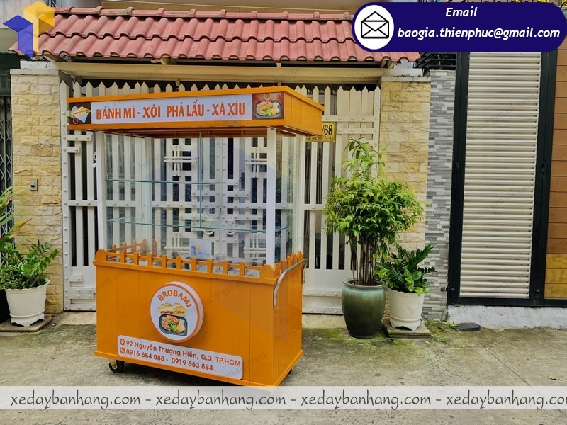 báo giá xe bán xôi bánh mì vỉa hè