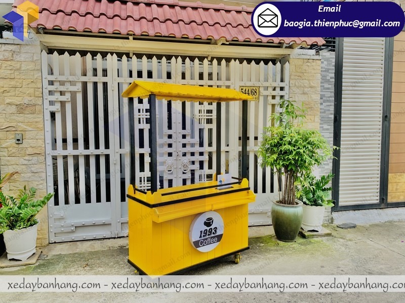 báo giá xe gỗ bán cà phê vỉa hè