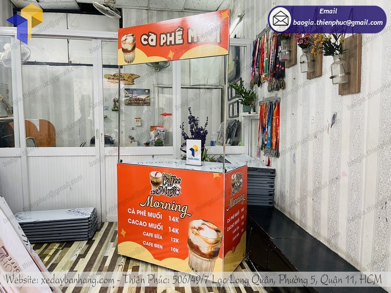booth bán cafe take away đẹp
