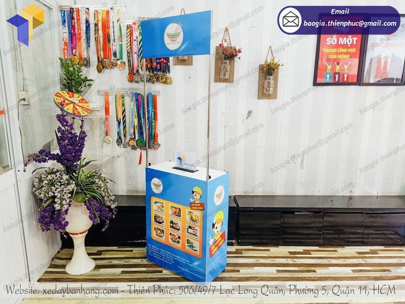 booth lắp ráp trưng bày bán hàng đẹp