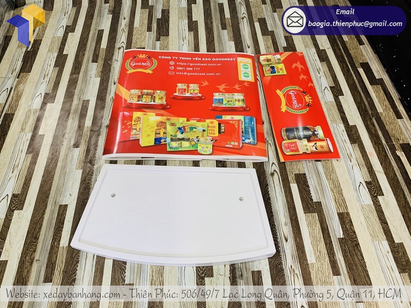 booth nhựa quảng cáo đẹp