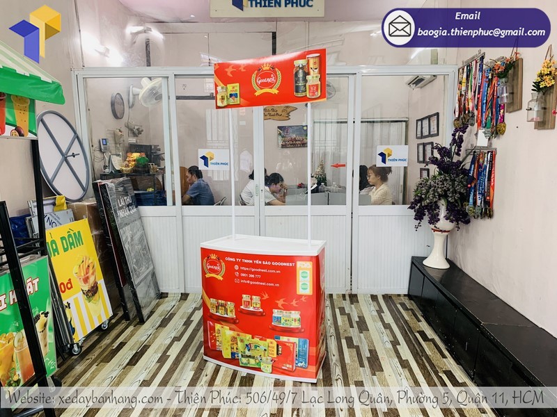 booth nhựa quảng cáo tphcm