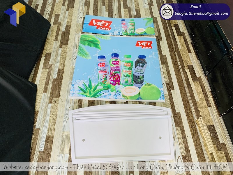 booth nhựa sampling giá rẻ đẹp