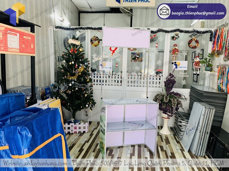 booth sampling bằng sắt tốt