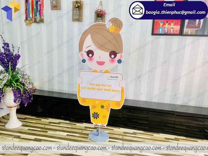 standee mô hình hoạt hình