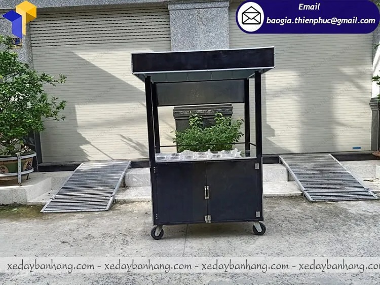 đặt làm tủ bán trái cây ướp lạnh