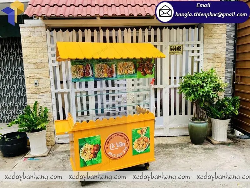đặt làm xe bán xôi giá rẻ
