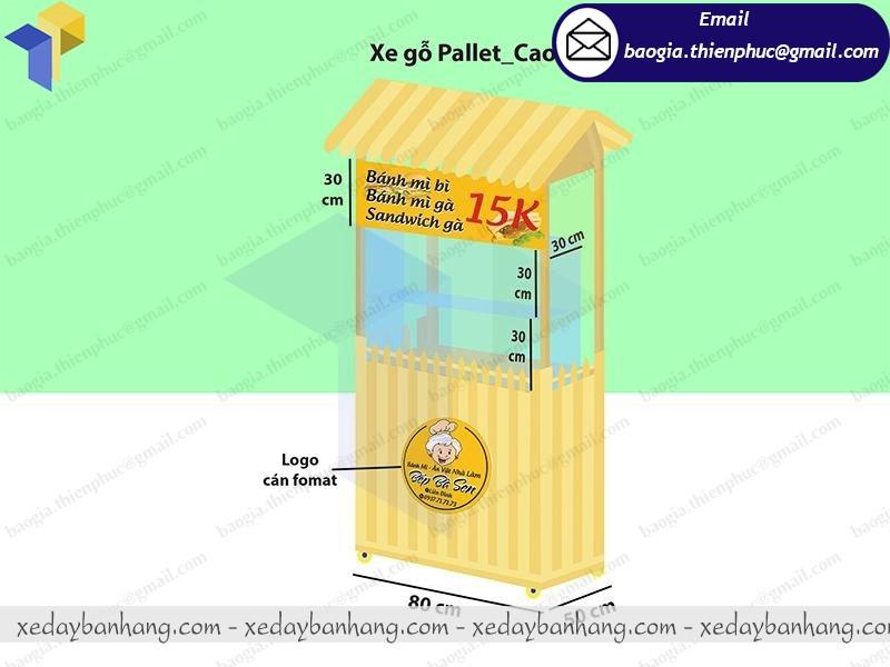 xe bán bánh mì lưu động