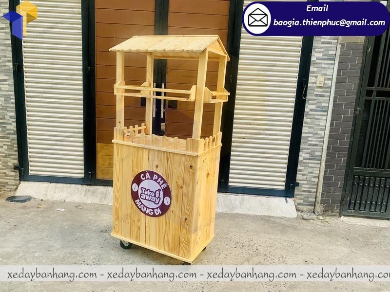 đặt làm xe gỗ bán cà phê mang đi ở đâu