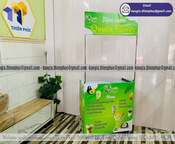 Đặt xe nước giải khát bán lề đường lắp ráp mang đi trực tiếp chất lượng cao giá tốt nhất