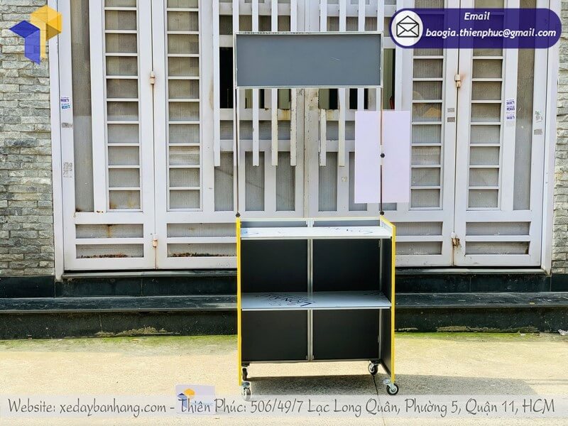 Địa chỉ mua quầy bán đồ ăn vặt xếp gọn giá rẻ minh bạch, hữu ích