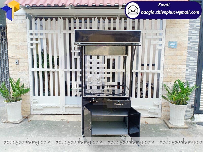 đóng tủ bán cơm ở đâu
