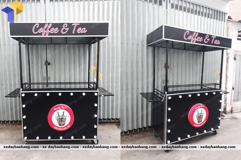 thiết kế xe bán cà phê lưu động