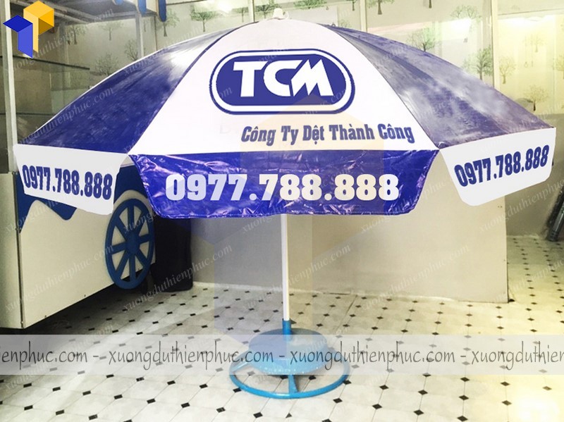 dù lớn quảng cáo ngoài trời