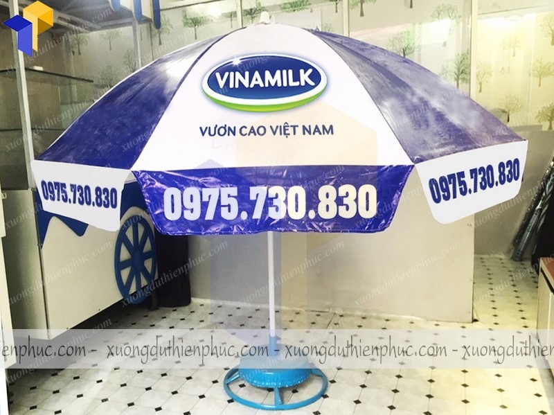 dù ngoài trời in logo quảng cáo