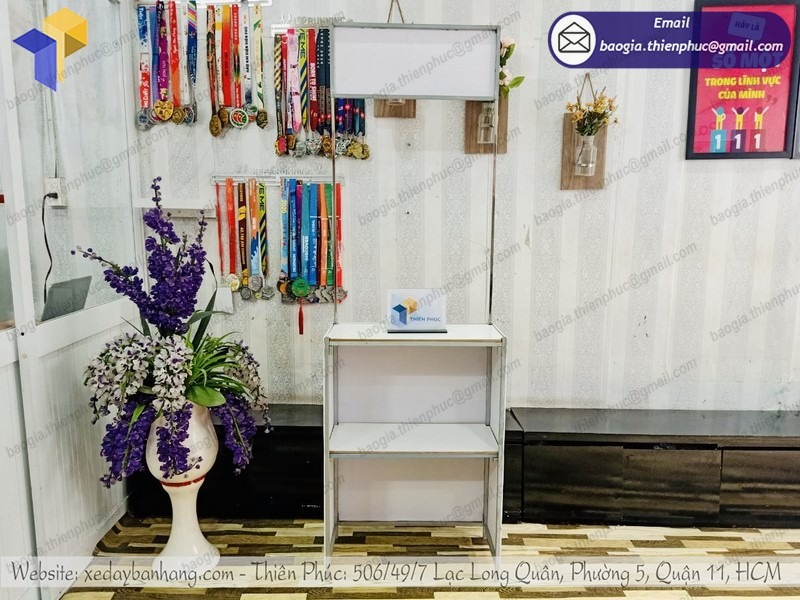 gia công booth sampling sắt giá rẻ