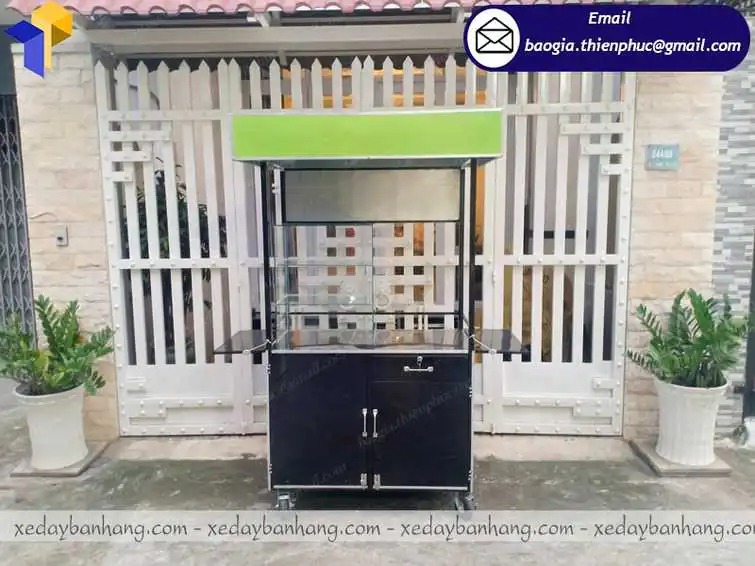 gia công xe bán bánh mì tại Hải Phòng