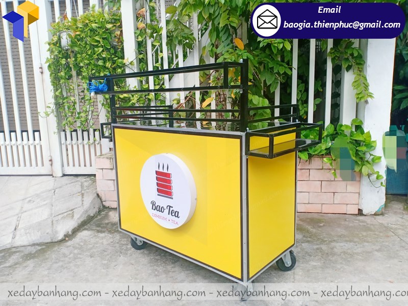 giá quầy bán trà sữa lưu động