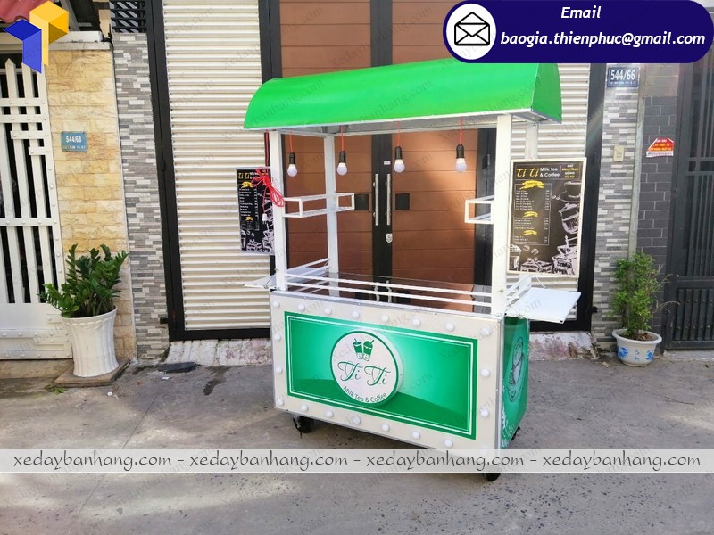 giá tủ bán trà sữa