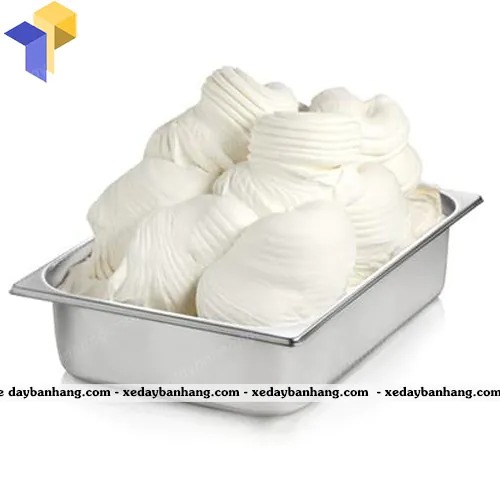 hình ảnh khay inox đựng kem