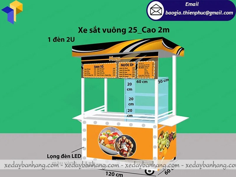 hình ảnh quầy bán trái cây tự chọn