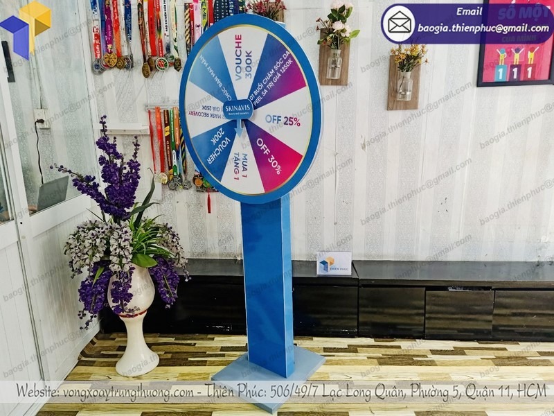 hình ảnh vòng xoay random trúng thưởng