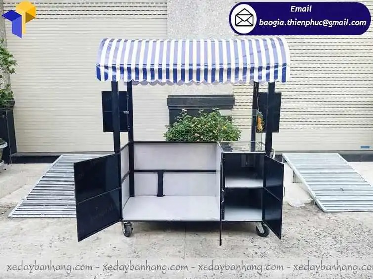 hình ảnh xe kem bán hàng