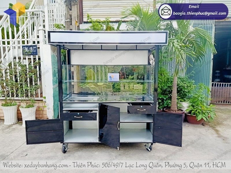 hình ảnh xe trà sữa đơn giản