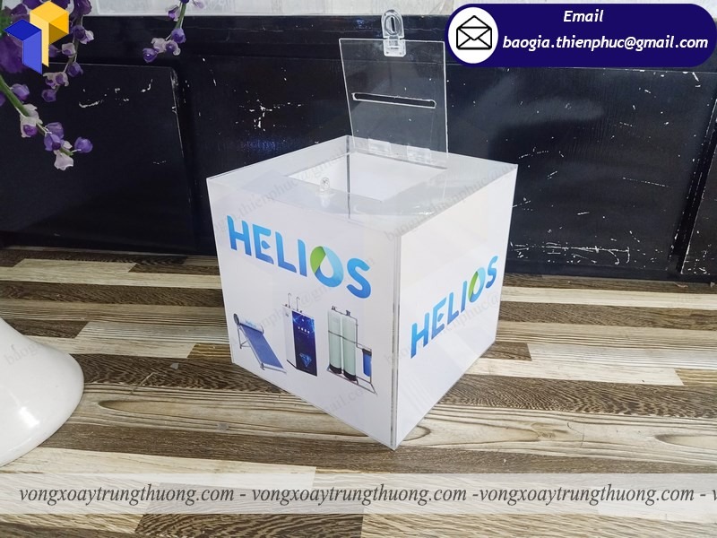 hòm thư góp ý bằng mica giá rẻ