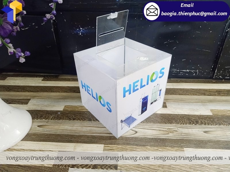 hòm thư góp ý bằng mica
