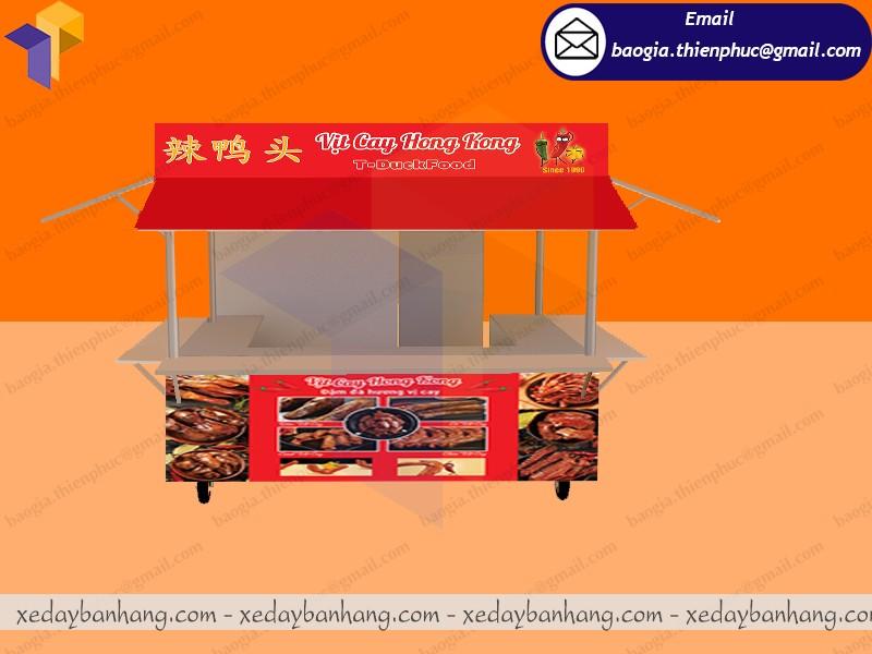 kiot bán thức ăn nhanh