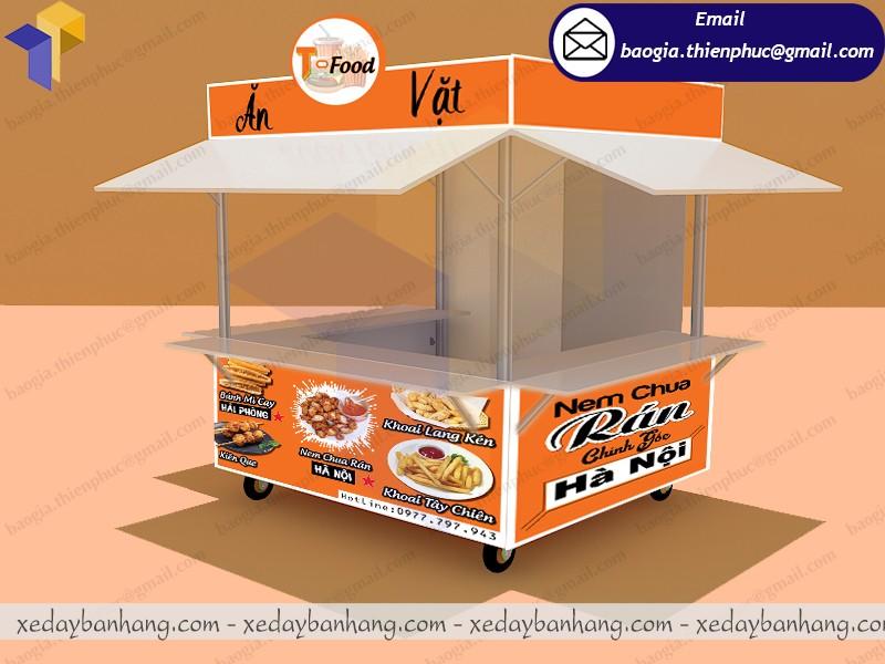 kiot bán thức ăn nhanh