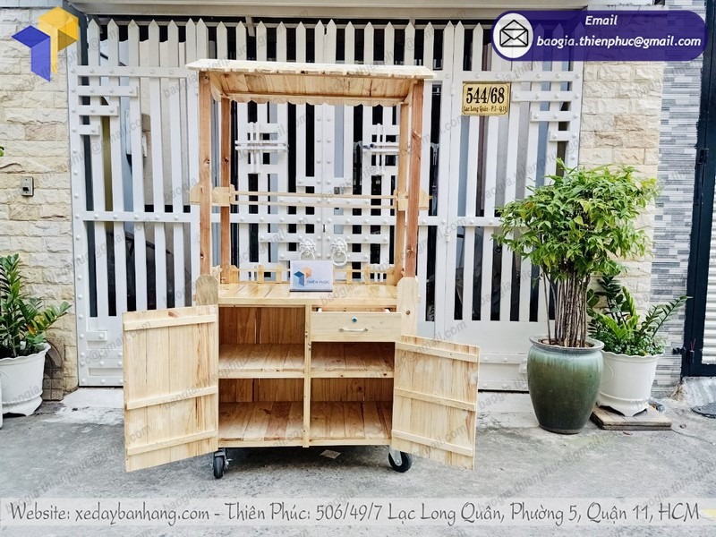 mẫu xe bán cà phê mang về đẹp
