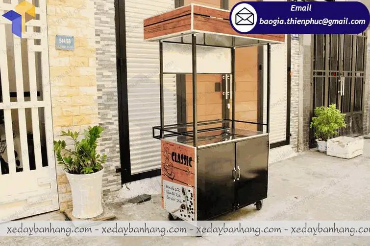 mẫu xe bán cafe take away đẹp