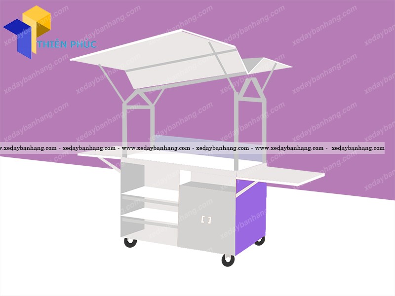 tủ bán kem vỉa hè giá rẻ