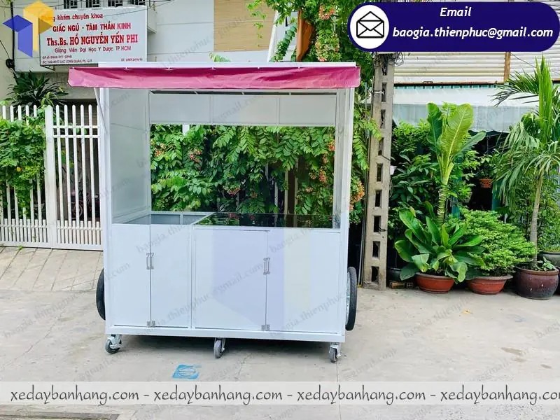 mẫu xe bán kem vỉa hè  đẹp