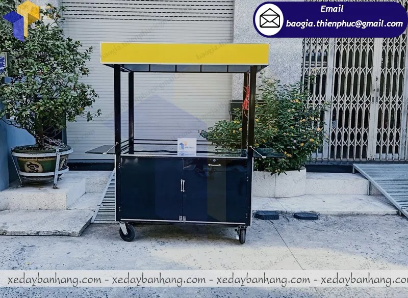 mẫu xe đẩy bán hủ tiếu đẹp