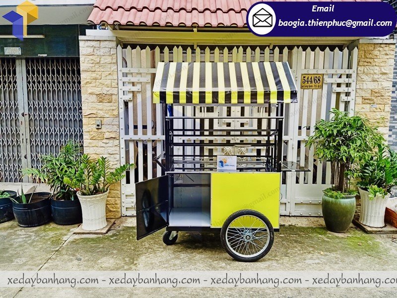 mua xe đẩy bán thức ăn nhanh ở đâu rẻ