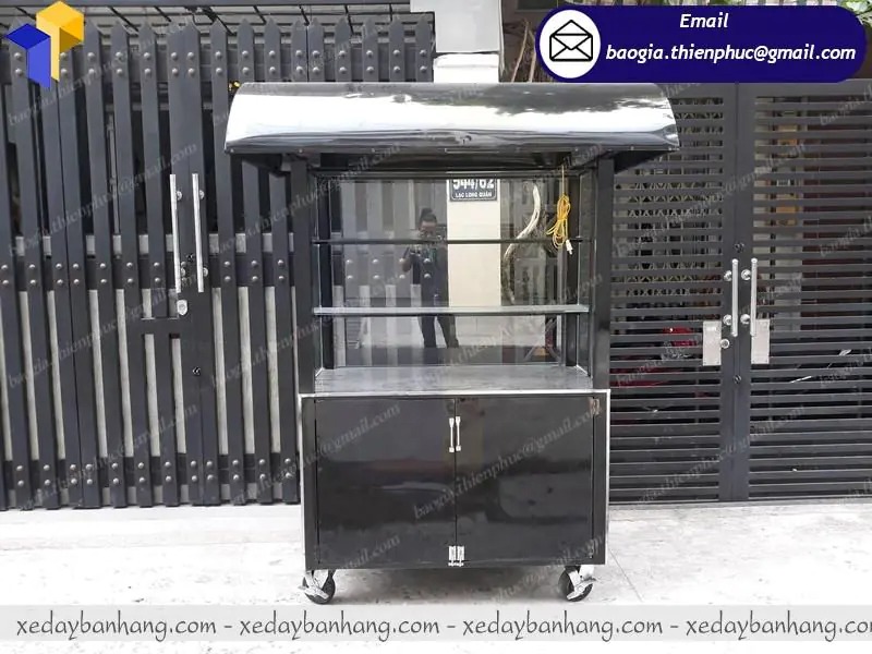 mẫu xe sắt bán trái cây tô đẹp