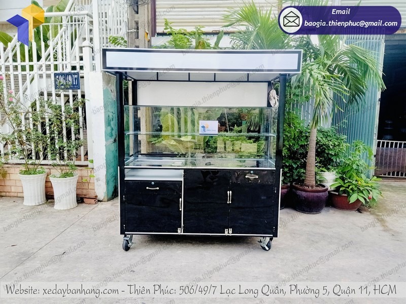 mẫu xe trà sữa đơn giản đẹp