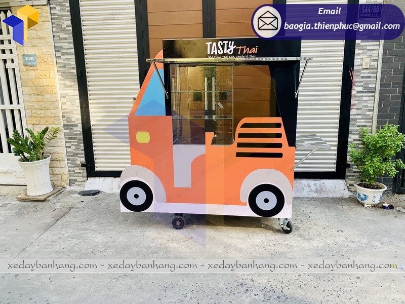 xe thức ăn vặt giá rẻ
