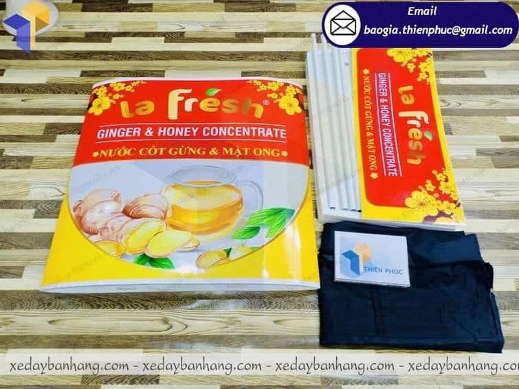 mua booth nhựa sampling quảng cáo ở đâu