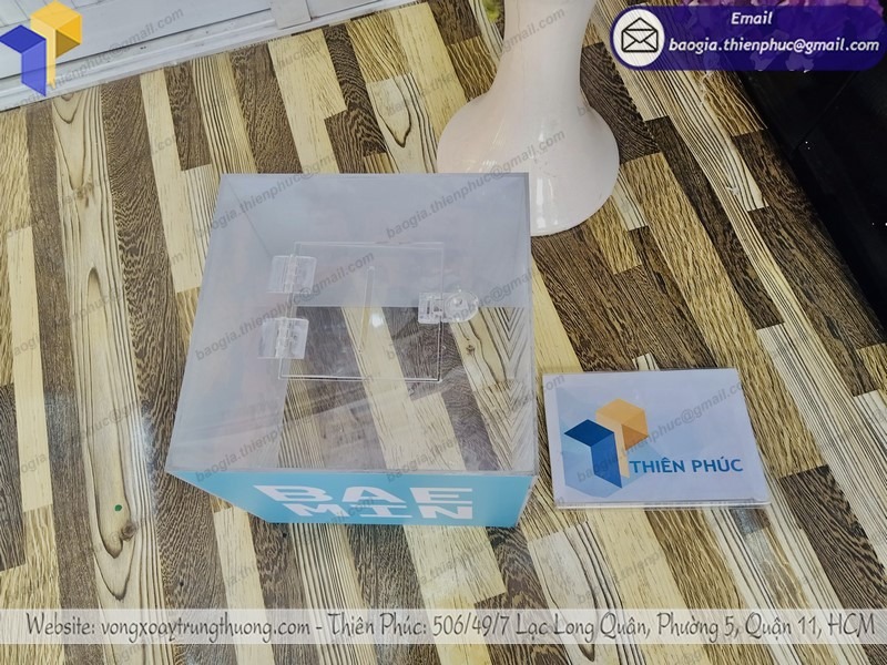 mua thùng đựng phiếu bốc thăm ở đâu