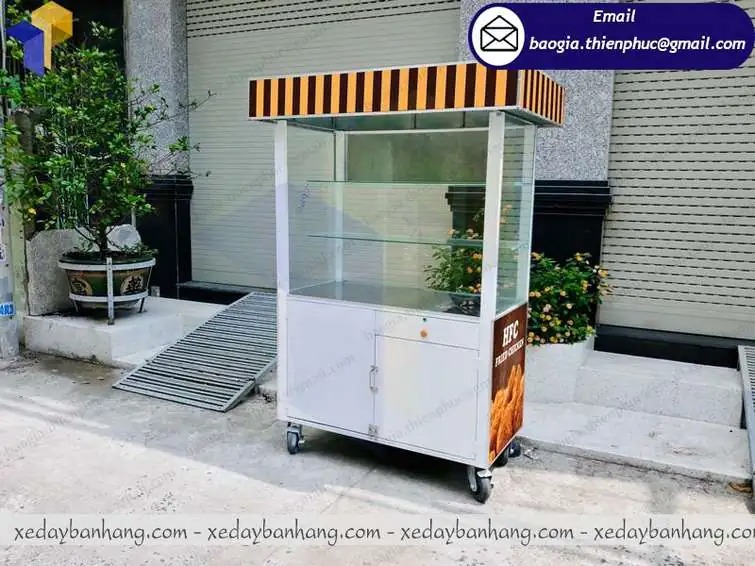 mua xe bán gà rán di động ở đâu
