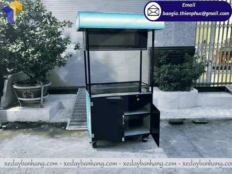 mua xe bán kem tươi bằng sắt  ở đâu