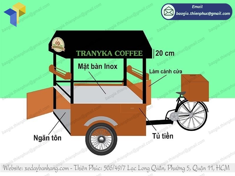 mua xe coffee bike giá rẻ ở đâu