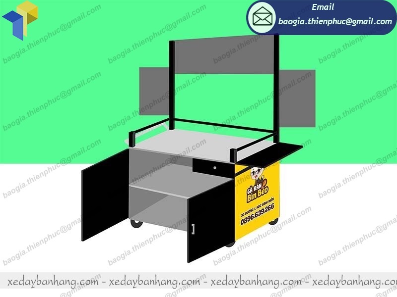mua xe sắt bán gà rán giá rẻ ở đâu
